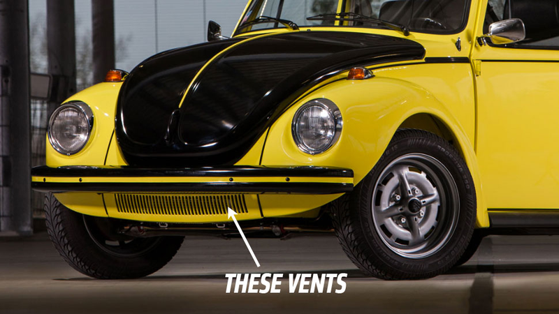 Illustration for article titled What's Going On With All The Vents In The Hood Of Willie Nelson's Beetle? UPDATE: It's Not Really Willie